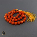 2 تسبیح کهربای پودری 33 دانه - کد 4083 - تصویر 2