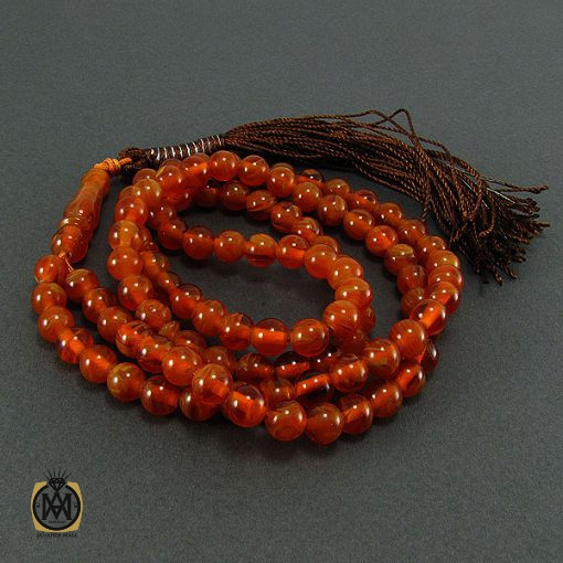 تسبیح کهربای پودری 101 دانه - کد 4085 - تصویر 2