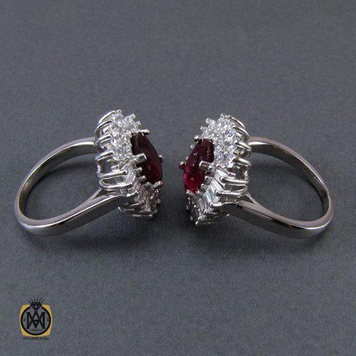 انگشتر یاقوت سرخ طرح رها زنانه -کد 2006 - تصویر 4