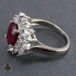 2 انگشتر یاقوت سرخ طرح آرزو زنانه -کد 2011 - تصویر 5