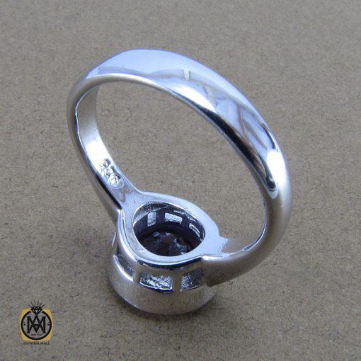 3 انگشتر آمتیست زنانه طرح هلما - کد 2040 - تصویر 5