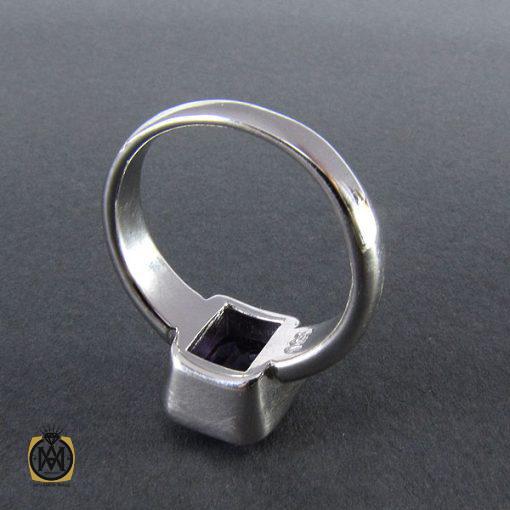 انگشتر آمتیست زنانه طرح نیکی - کد 2046 - تصویر 5