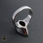 انگشتر سیترین زنانه طرح گلاسا – کد 2051 - تصویر 5