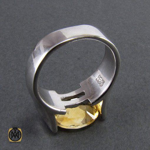 انگشتر سیترین زنانه طرح درسا- کد 2056 - تصویر 3