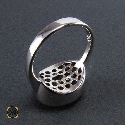 انگشتر سیترین زنانه طرح آتوسا - کد 2058 - تصویر 4