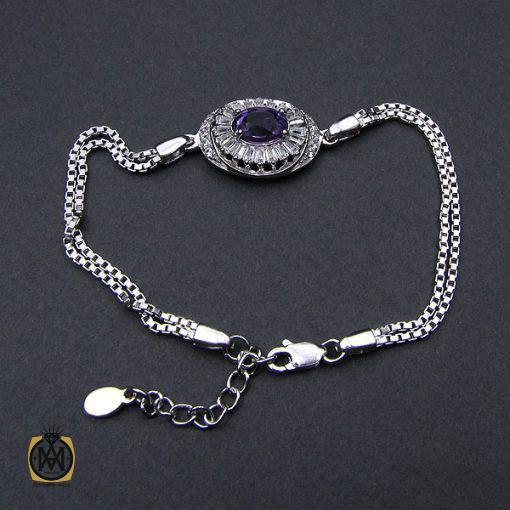 دستبند آمتیست زنانه – کد 1005 - تصویر 3