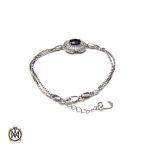 دستبند یاقوت کبود زنانه طرح درسا – کد 1024 - تصویر 3