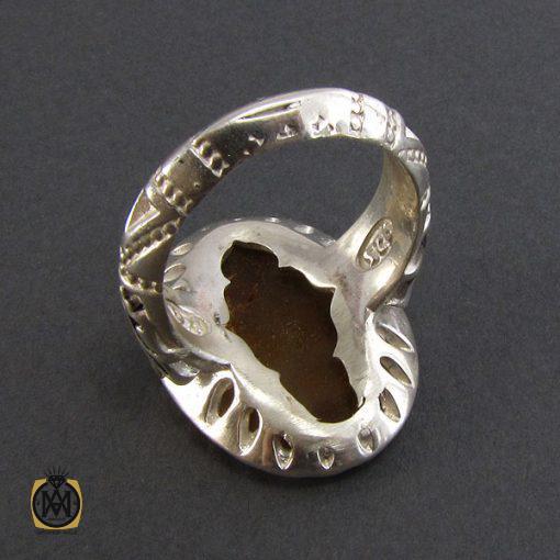 3 انگشتر کهربا مردانه - کد 8044 - تصویر 3