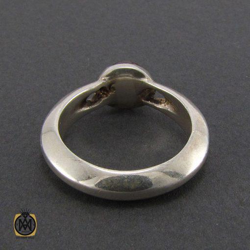 3 انگشتر عقیق یمن مردانه با حکاکی و من یتق الله مردانه - کد 8123 - تصویر 3