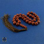 تسبیح دلربا 33 دانه گرد -کد 4034 - تصویر 2