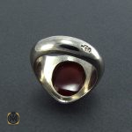 3 انگشتر عقیق یمن مردانه - کد 8149 - تصویر 3