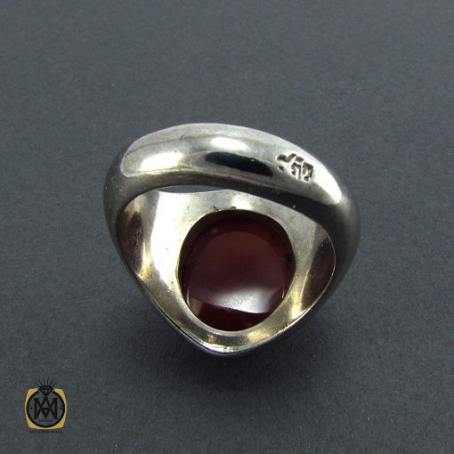 3 انگشتر عقیق یمن مردانه - کد 8149 - تصویر 3