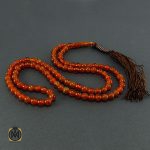 تسبیح کهربای پودری 101 دانه - کد 4085 - تصویر 3