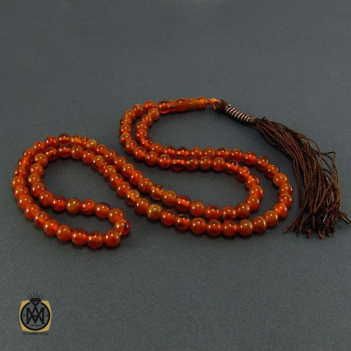 تسبیح کهربای پودری 101 دانه - کد 4085 - تصویر 3