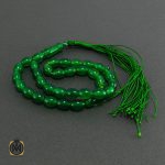 تسبیح کهربای پودری 33 دانه هلی - کد 4090 - تصویر 3