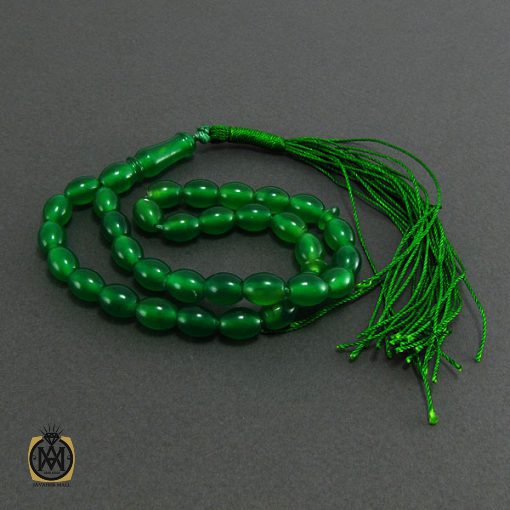 تسبیح کهربای پودری 33 دانه هلی - کد 4090 - تصویر 3