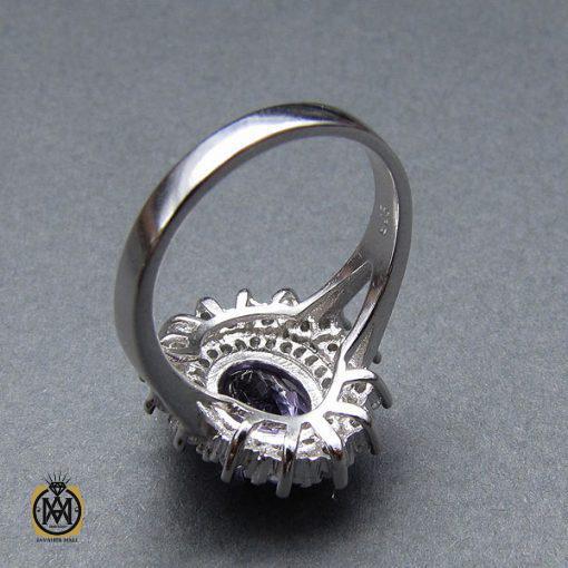 انگشتر آمتیست طرح رویا زنانه -کد 2004 - تصویر 3