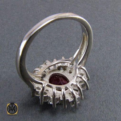 3 انگشتر یاقوت سرخ طرح آرزو زنانه -کد 2011 - تصویر 6