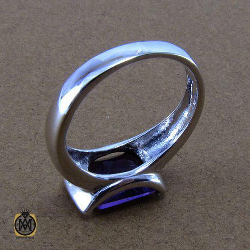 انگشتر آمتیست زنانه طرح کیانا - کد 2031 - تصویر 3