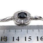 دستبند یاقوت کبود زنانه طرح درسا – کد 1024 - تصویر 4