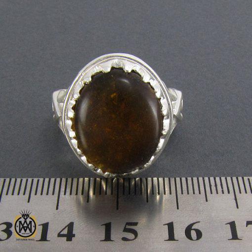 انگشتر کهربا مردانه - 8051 - تصویر 4