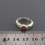 4 انگشتر عقیق یمن مردانه با حکاکی و من یتق الله مردانه - کد 8123 - تصویر 4