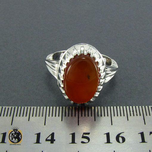 انگشتر عقیق یمن مردانه - کد 8171 - تصویر 3