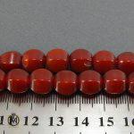 4 تسبیح عقیق قرمز 33 دانه تراش ممتاز -کد 4043 - تصویر 4