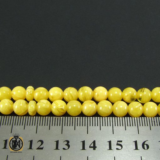 تسبیح کهربای پودری 101 دانه - کد 4063 - تصویر 4