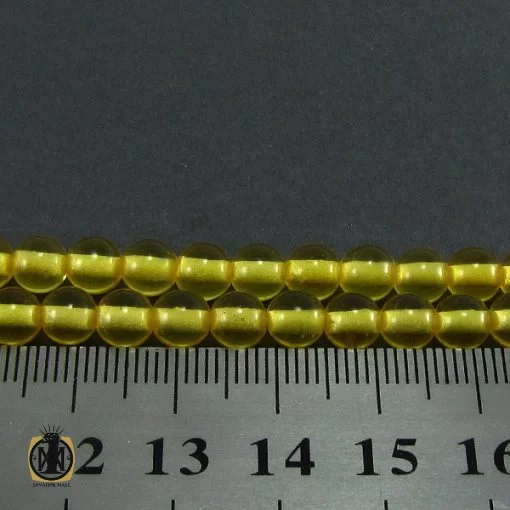 تسبیح کهربای پودری 101 دانه - کد 4066 - تصویر 4