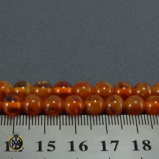 تسبیح کهربای پودری 101 دانه - کد 4085 - تصویر 4