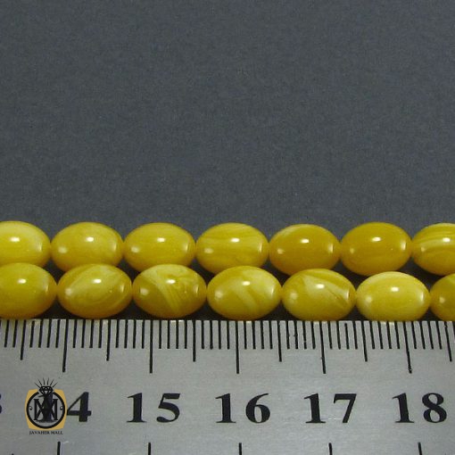 تسبیح کهربای پودری 33 دانه هلی - کد 4088 - تصویر 4