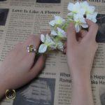 انگشتر سیترین زنانه طرح جانا - کد 2064 - تصویر 2