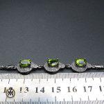 دستبند زبرجد زنانه طرح پریسا – کد 1020 - تصویر 4