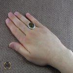 انگشتر کهربا مردانه - 8051 - تصویر 5