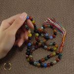 تسبیح عقیق ام البنین درشت 101 دانه - کد 4060 - تصویر 5