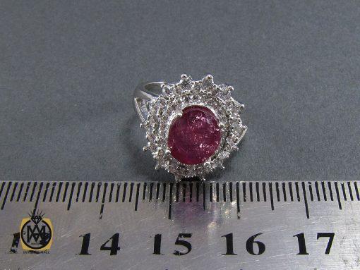 انگشتر یاقوت سرخ طرح صبا زنانه -کد 2019 - تصویر 5