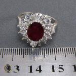 5 انگشتر یاقوت سرخ طرح آرزو زنانه -کد 2011 - تصویر 4