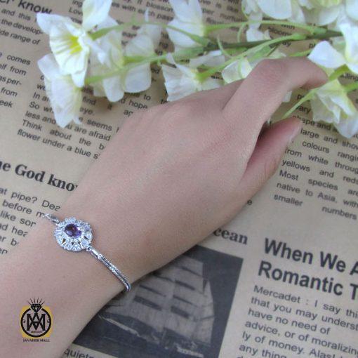 6 دستبند آمتیست زنانه – کد 1013 - تصویر 6