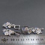 7 سرویس تانزانایت، کوارتز و صدف طرح مهشید زنانه - کد 7037 - تصویر 7