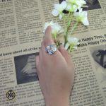 8 سرویس تانزانایت، کوارتز و صدف طرح مهشید زنانه - کد 7037 - تصویر 8