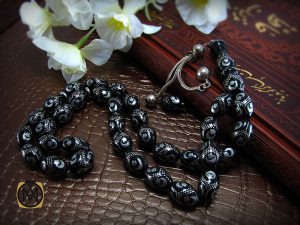 تسبیح یسر اصل نقره کوب