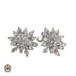 1 گوشواره نقره زنانه طرح مایسا - کد 5033