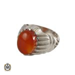 انگشتر عقیق یمن مردانه - کد 8304