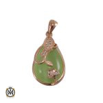 1 مدال چشم گربه زنانه طرح فرانک - کد 3029