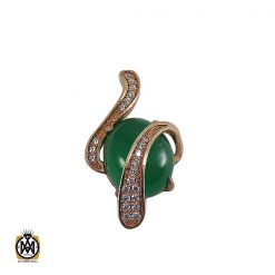 مدال چشم گربه زنانه طرح فرنیا - کد 3030 مدال چشم گربه زنانه طرح فرنیا - کد 3030