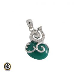 مدال چشم گربه زنانه طرح مهرسان - کد 3032 مدال چشم گربه زنانه طرح مهرسان - کد 3032