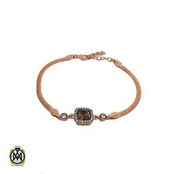 دستبند زولتنایت زنانه طرح سيما - کد 1035 دستبند زولتنایت زنانه طرح سيما - کد 1035