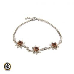 دستبند زولتنایت زنانه طرح پرتو - کد 1061 دستبند زولتنایت زنانه طرح پرتو - کد 1061