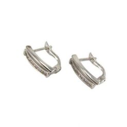 گوشواره نقره زنانه طرح ارغوان- کد 5024 گوشواره نقره زنانه طرح ارغوان- کد 5024